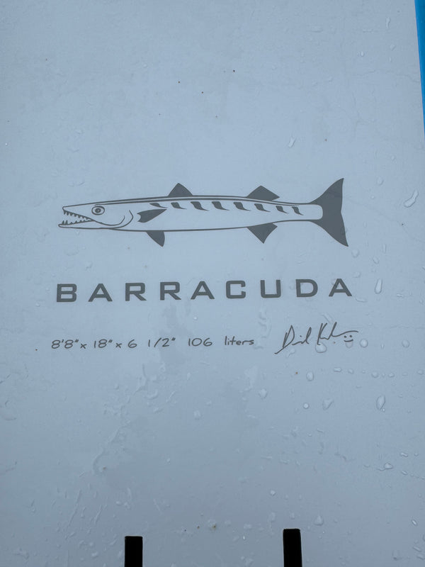[営業所留め] KALAMA barracudaLong中 8'8''x18''(106L)(中古)バラクーダ