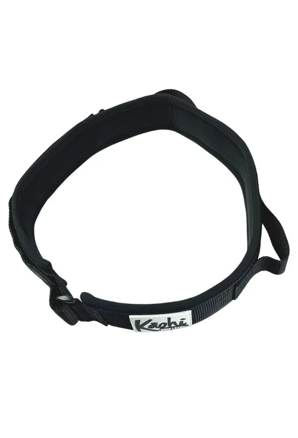 Kaohi Padded Black Belt Waist Belt カオイ　ウエストベルト